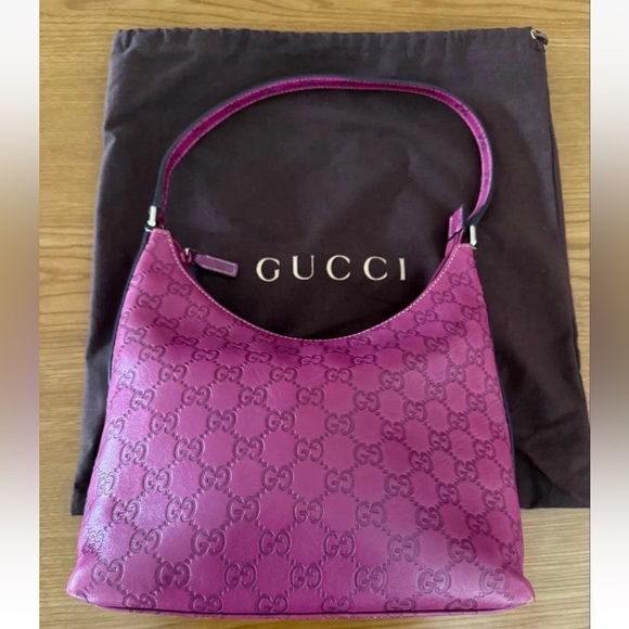 Gucci Magenta Shoulder Bag - Picture 3 of 4